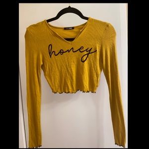 Flavor So Sweet Top - Mustard